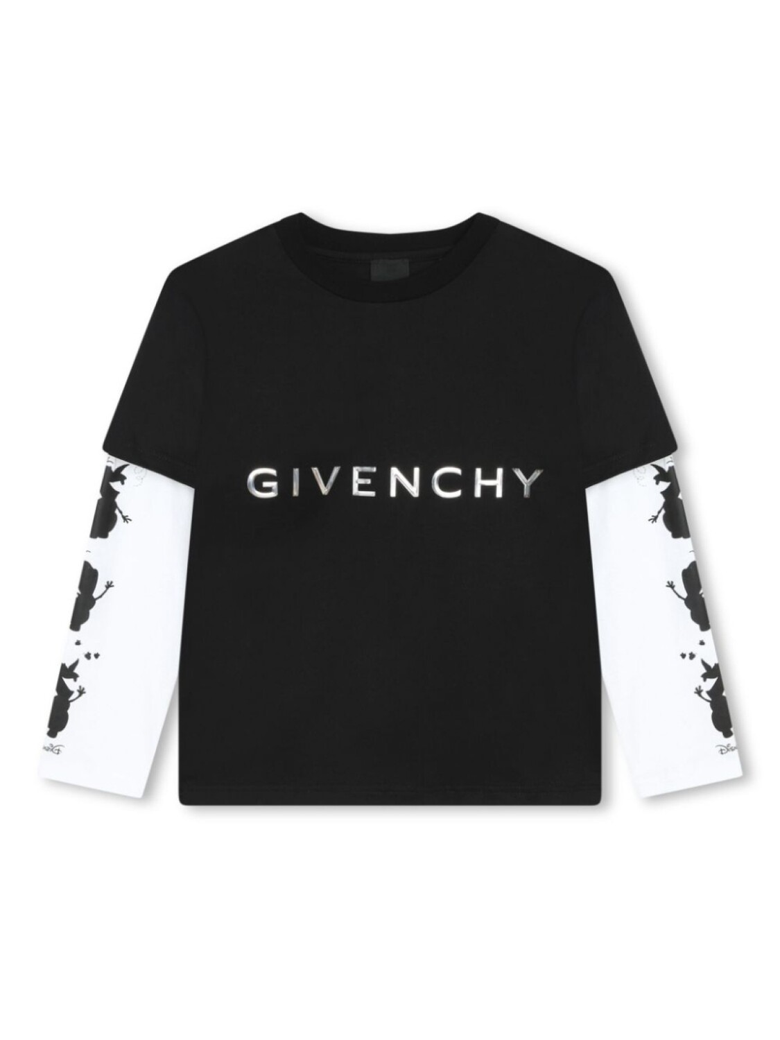 Givenchy Kids многослойная футболка из коллаборации с Disney, черный
Givenchy Kids многослойная футболка из коллаборации с Disney, черный