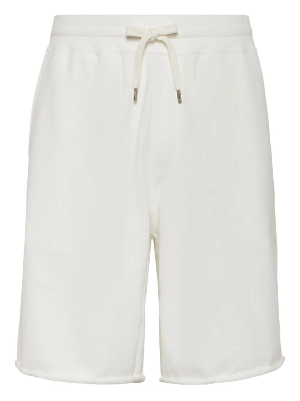 Хлопковые шорты-бермуды Brunello Cucinelli, белый
Хлопковые шорты-бермуды Brunello Cucinelli, белый
