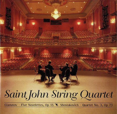 CD диск Glazunov / Shostakovich / Saint John String: Saint John String Quartet
CD диск Glazunov / Shostakovich / Saint John String: Saint John String Quartet