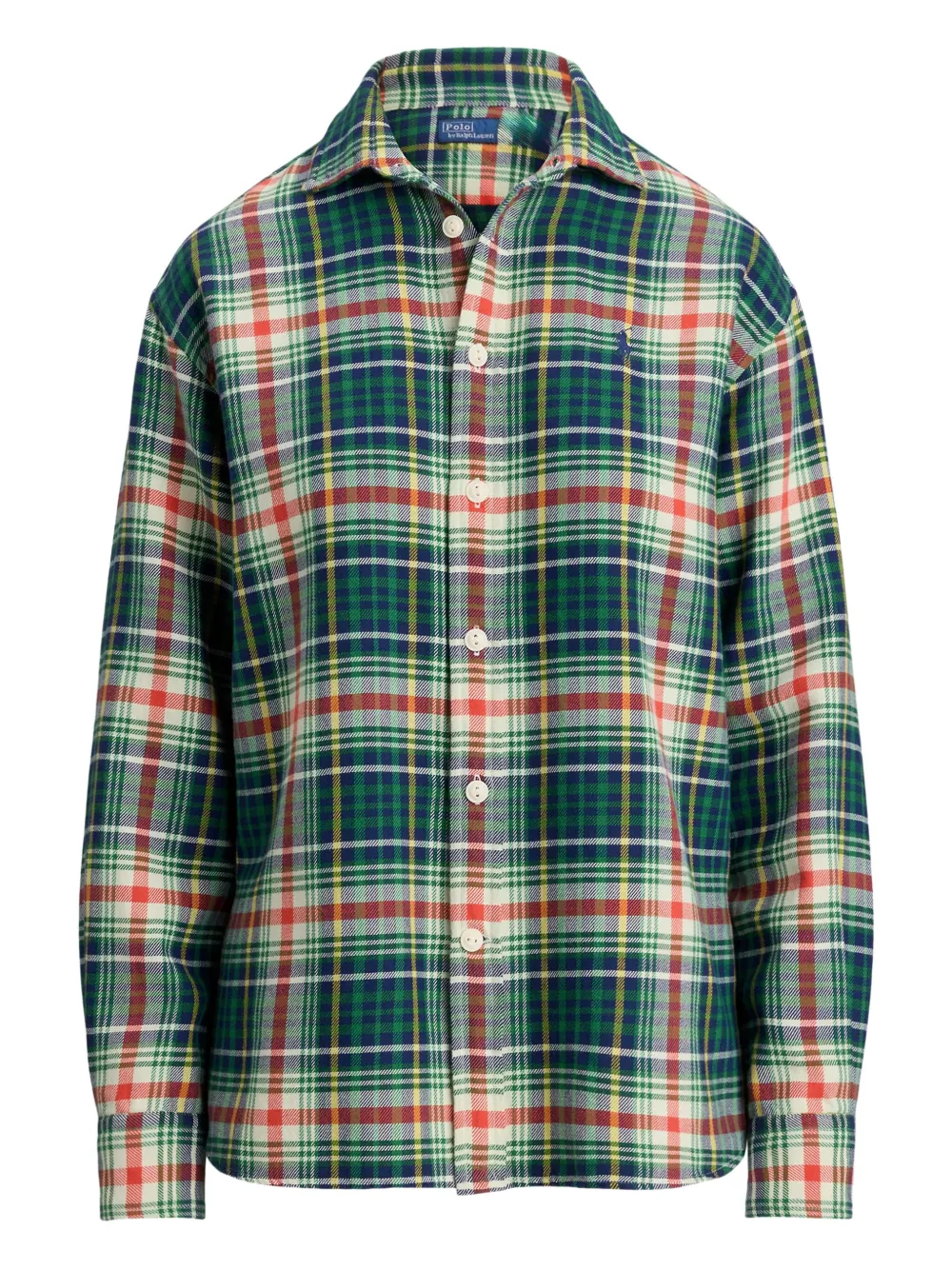 Рубашка из хлопка в клетку POLO RALPH LAUREN, зеленый
Рубашка из хлопка в клетку POLO RALPH LAUREN, зеленый