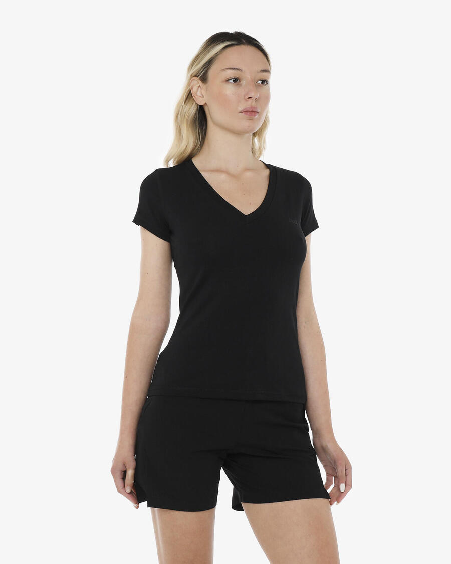 JAKED черная хлопковая фитнес-футболка для женщин
JAKED черная хлопковая фитнес-футболка для женщин