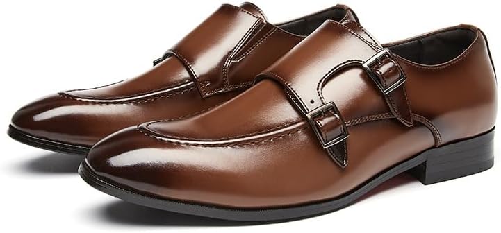 Мужские классические оксфорды с двойной пряжкой, деловые оксфорды для работы в офисе, подходят для свадебных шаферов Difaback, коричневый
Мужские классические оксфорды с двойной пряжкой, деловые оксфорды для работы в офисе, подходят для свадебных шаферов Difaback, коричневый