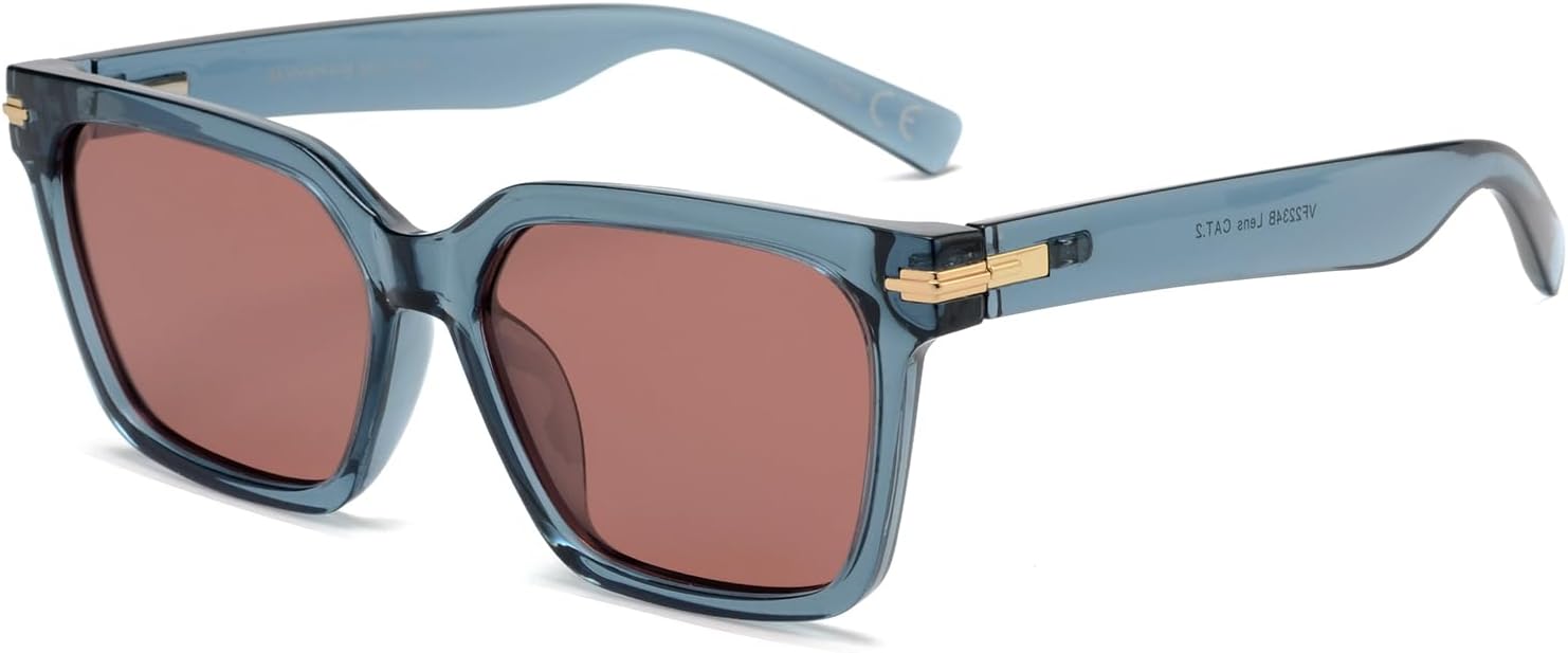 Солнцезащитные очки OUWEN Retro Oversized Polarized Square Sunglasses для женщин и мужчин, модные цветные прямоугольные солнцезащитные очки в стиле Y2K OW2234, Blue/Red
Солнцезащитные очки OUWEN Retro Oversized Polarized Square Sunglasses для женщин и мужчин, модные цветные прямоугольные солнцезащитные очки в стиле Y2K OW2234, Blue/Red