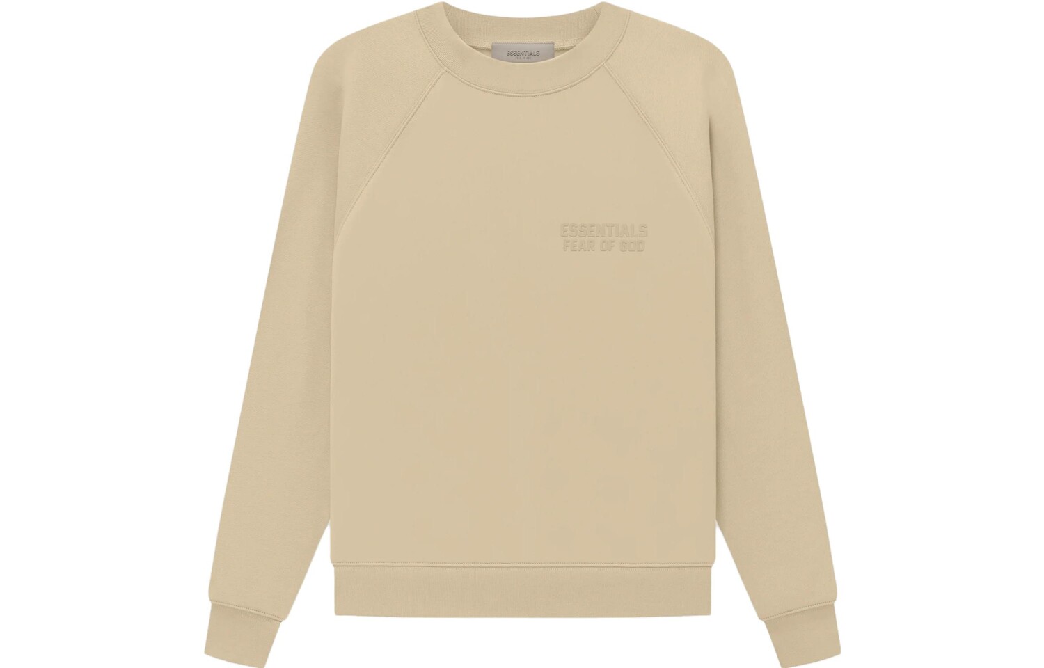 Свитшот из хлопковой смеси с рукавами реглан Fear Of God Essentials, белый
Свитшот из хлопковой смеси с рукавами реглан Fear Of God Essentials, белый