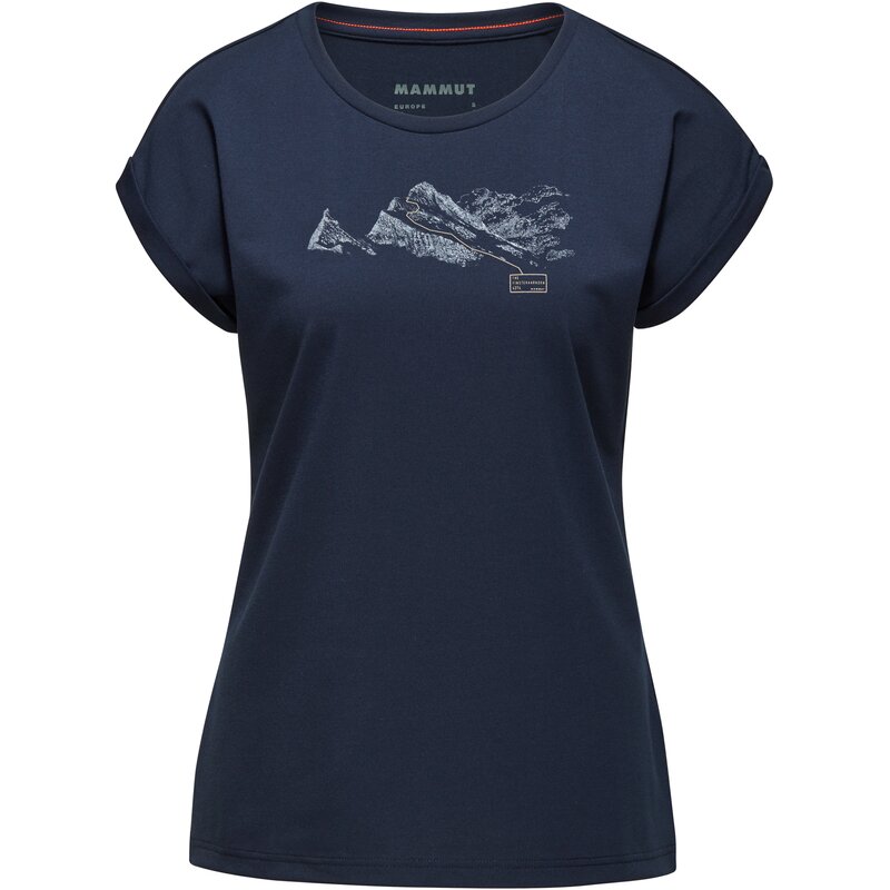 Shirt mountain t-shirt women finsteraarhorn Mammut, синий
Shirt mountain t-shirt women finsteraarhorn Mammut, синий