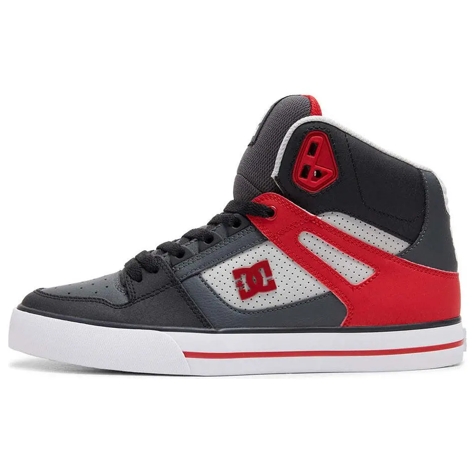 Кеды мужские, Обувь для скейтборда Мужская с высоким верхом Dc Shoes, серый/красный
Кеды мужские, Обувь для скейтборда Мужская с высоким верхом Dc Shoes, серый/красный