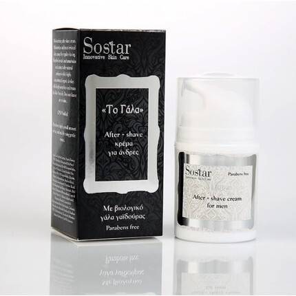 Sostar Milk Крем после бритья для мужчин 50мл Fotopharmacy
Sostar Milk Крем после бритья для мужчин 50мл Fotopharmacy