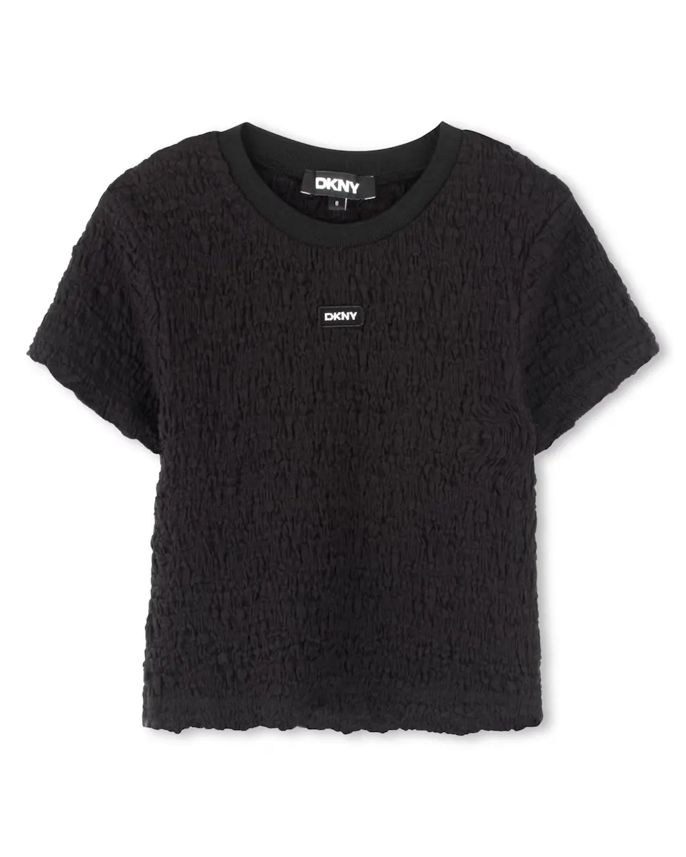 Футболка с короткими рукавами для девочек DKNY, чёрный
Футболка с короткими рукавами для девочек DKNY, чёрный