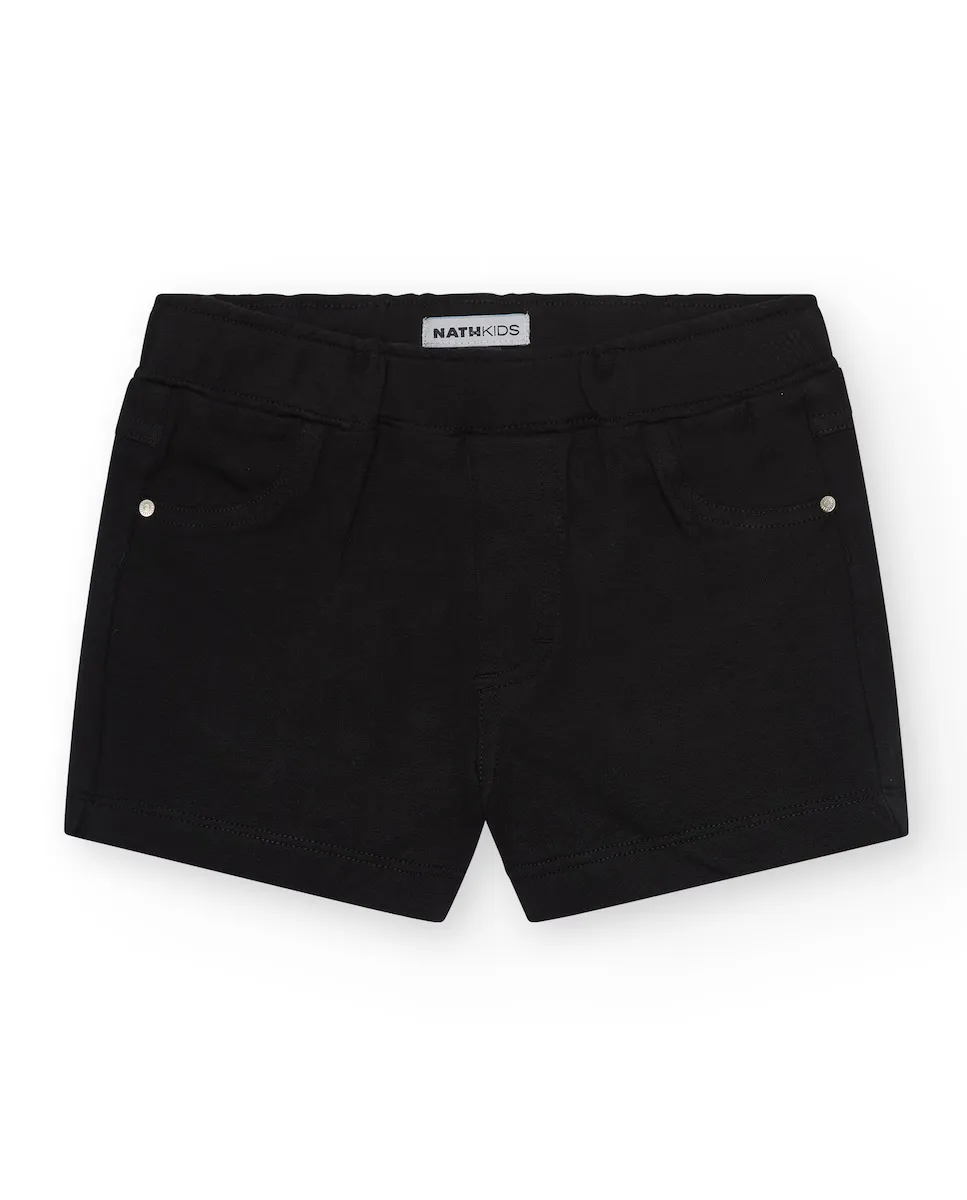 Шорты для девочек с эластичной талией и карманами Tuc tuc, черный
Шорты для девочек с эластичной талией и карманами Tuc tuc, черный