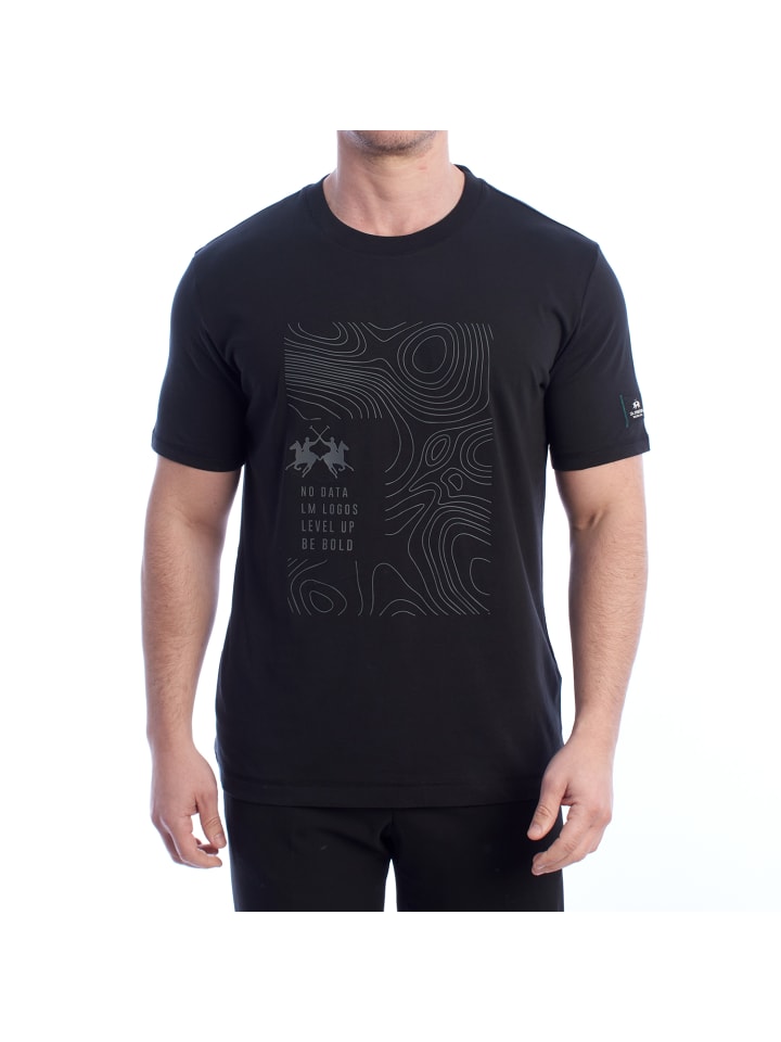 Рубашка черного цвета La Martina
Рубашка черного цвета La Martina