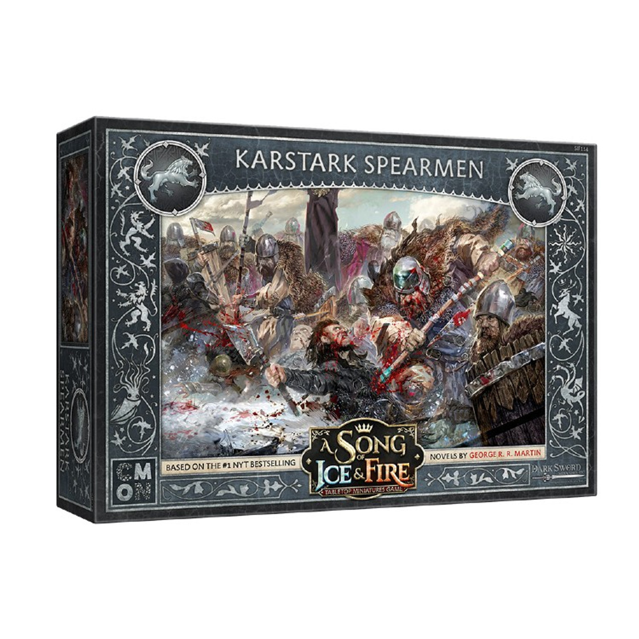 Миниатюра A Song of Ice & Fire Miniatures Game: Karstark Spearmen - House Karstark
Миниатюра A Song of Ice & Fire Miniatures Game: Karstark Spearmen - House Karstark