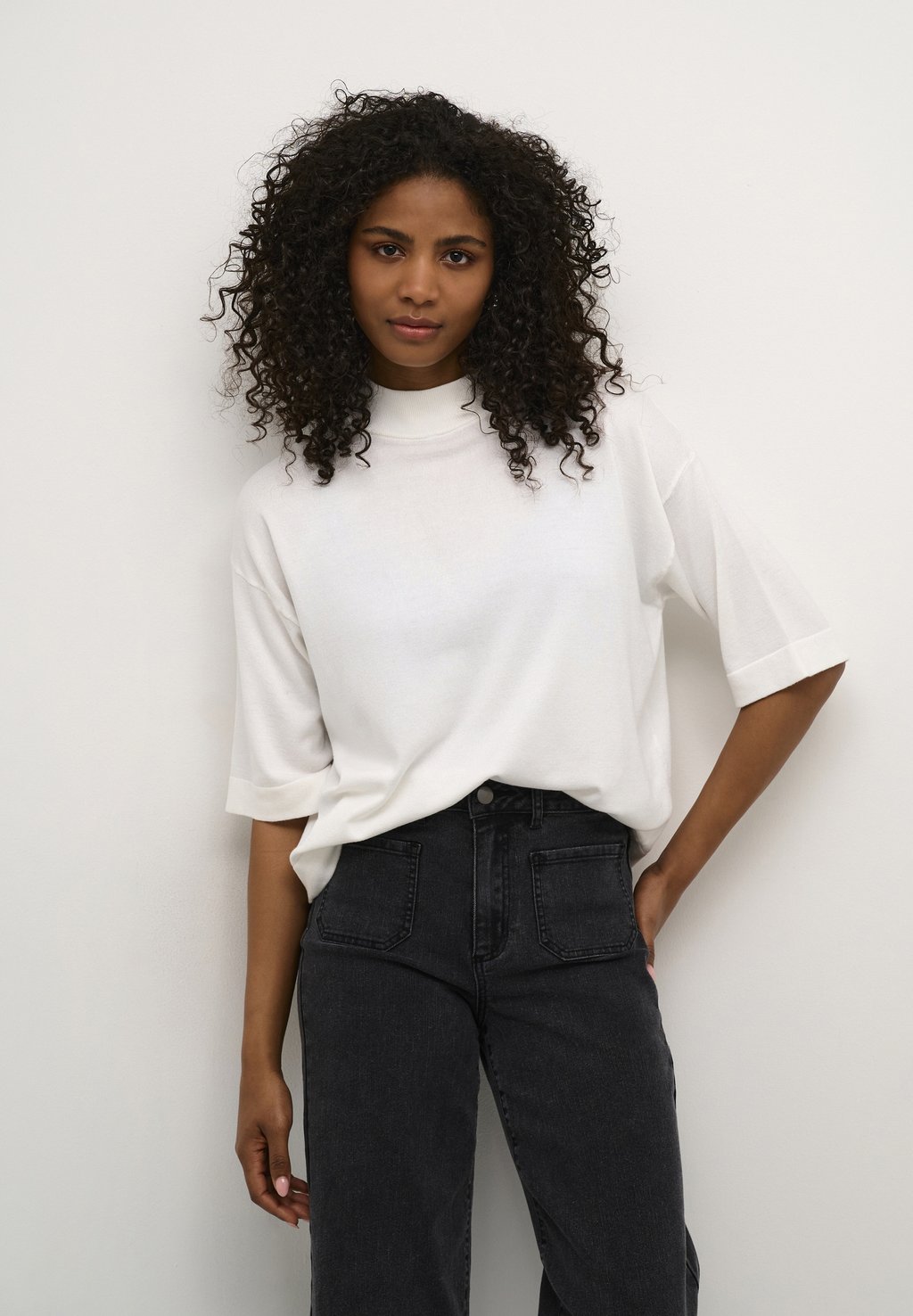 Базовая футболка LIZZA TURTLENECK Kaffe, молочный
Базовая футболка LIZZA TURTLENECK Kaffe, молочный