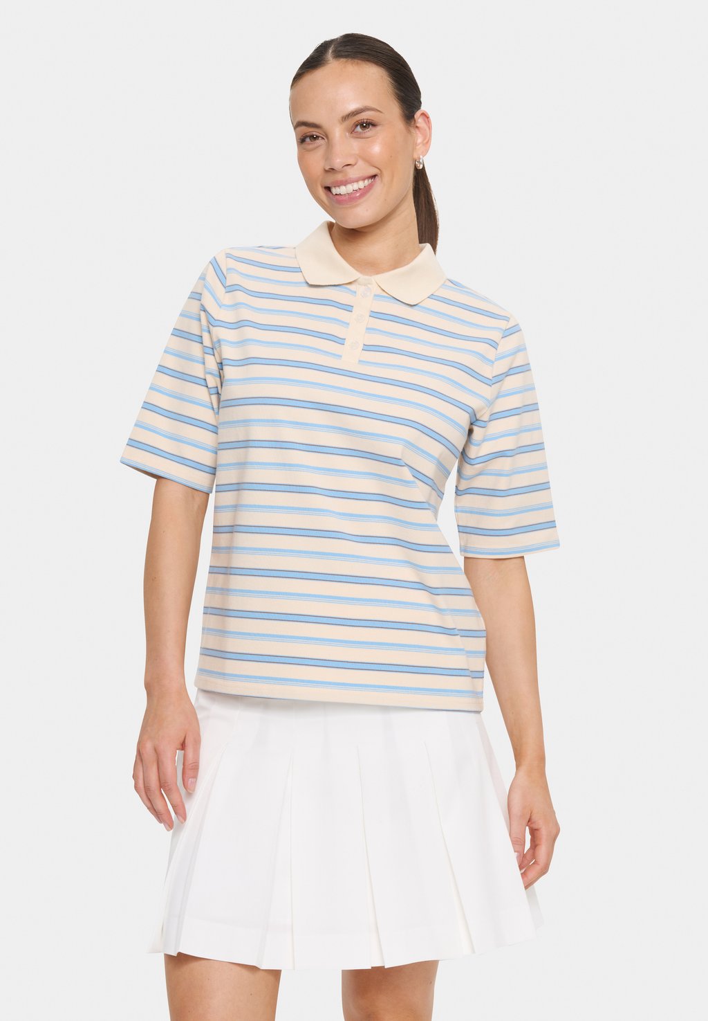 Рубашка поло JOANA Saint Tropez, кремовый
Рубашка поло JOANA Saint Tropez, кремовый