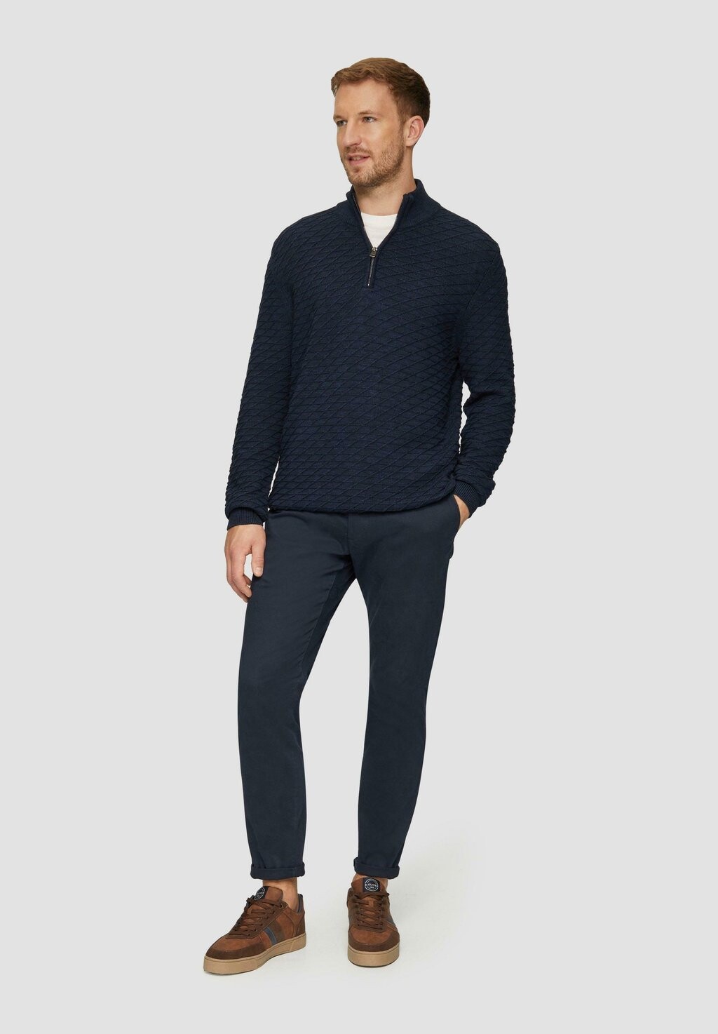 Джемпер s.Oliver, темно-синий
Джемпер s.Oliver, темно-синий