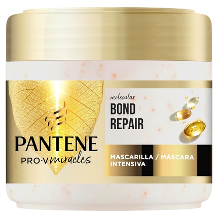 Интенсивная маска для волос Molecular Bond Repair с биотином 300 мл Pantene
Интенсивная маска для волос Molecular Bond Repair с биотином 300 мл Pantene
