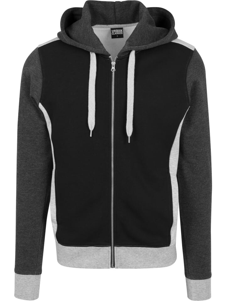 Спортивня куртка Urban Classics, цвет black/grey/charcoal
Спортивня куртка Urban Classics, цвет black/grey/charcoal