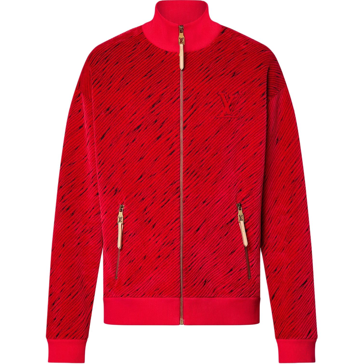 Жаккардовая хлопковая велюровая курка LOUIS VUITTON, красная
Жаккардовая хлопковая велюровая курка LOUIS VUITTON, красная