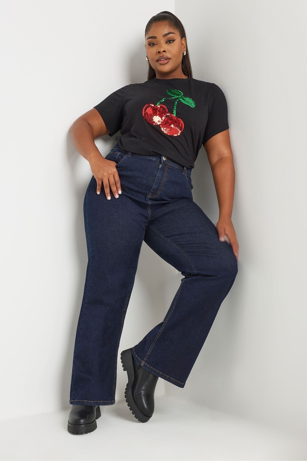 Широкие джинсы Yours Curve, синий
Широкие джинсы Yours Curve, синий