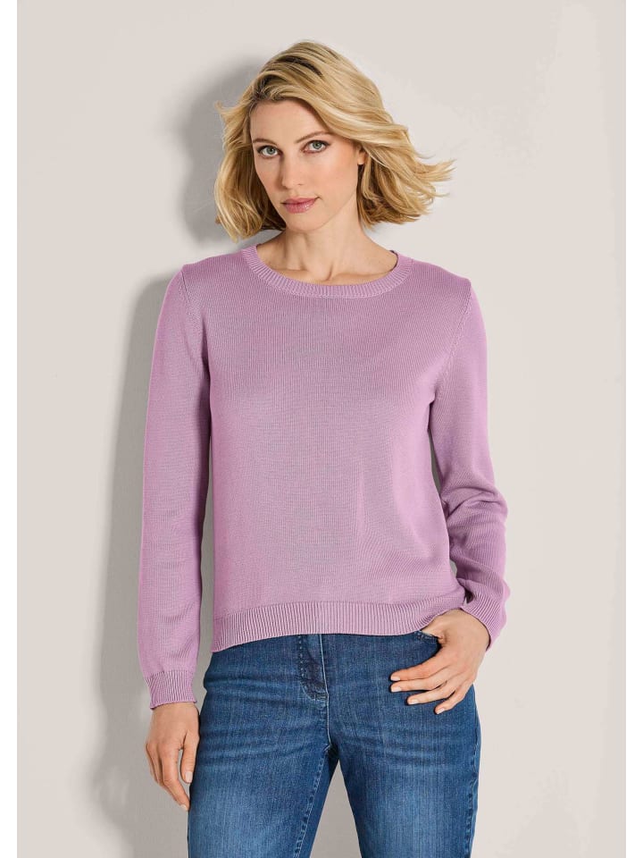 MADELEINE Простой хлопковый пуловер с круглым вырезом, цвет «Полевая роза»
MADELEINE Простой хлопковый пуловер с круглым вырезом, цвет «Полевая роза»