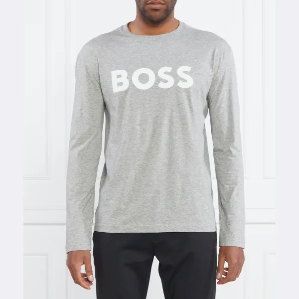Тон 1 с длинным рукавом стандартного кроя Boss, серый
Тон 1 с длинным рукавом стандартного кроя Boss, серый