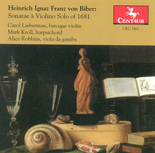 CD диск Biber / Liebermann / Kroll / Robbins: Sonatae a Violino Solo of 1681
CD диск Biber / Liebermann / Kroll / Robbins: Sonatae a Violino Solo of 1681