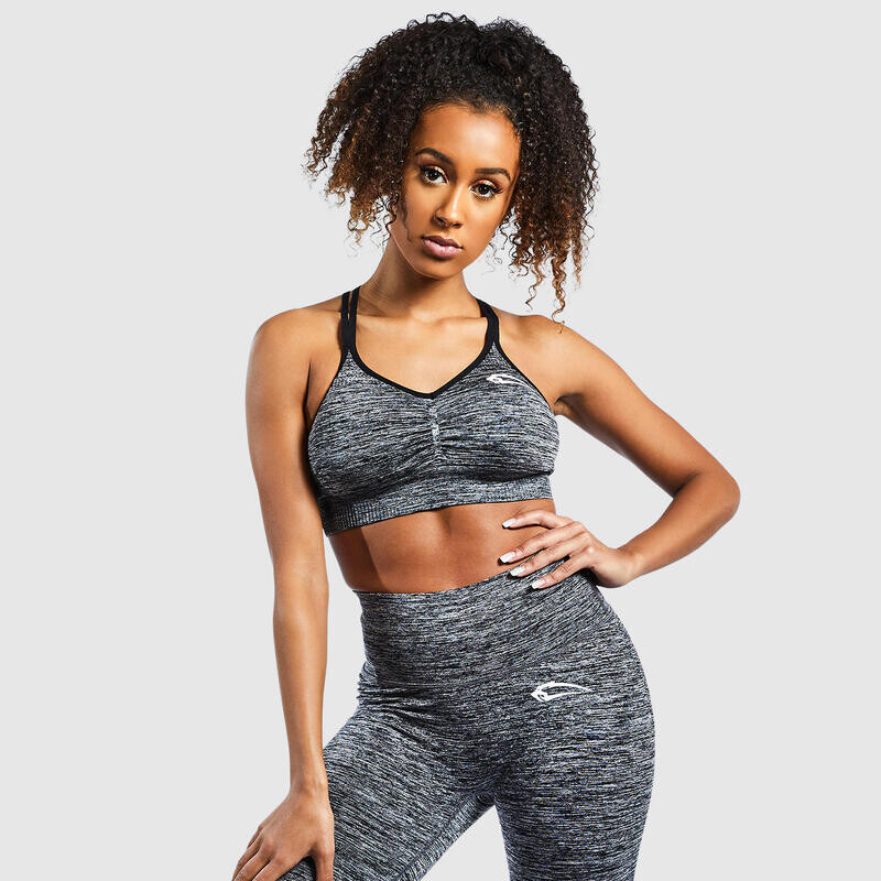 Женский спортивный бюстгальтер Glow антрацит для спорта и отдыха SMILODOX, цвет grau
Женский спортивный бюстгальтер Glow антрацит для спорта и отдыха SMILODOX, цвет grau