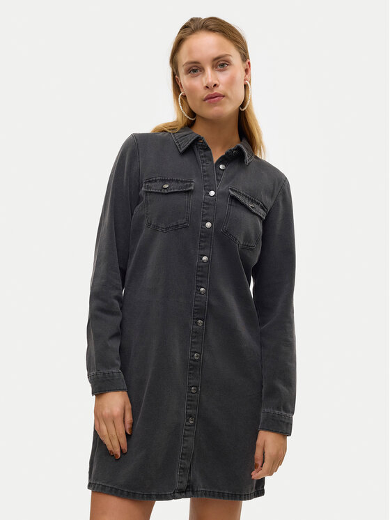 Джинсовое платье regular fit Jennie 10310968 Vero Moda, черный
Джинсовое платье regular fit Jennie 10310968 Vero Moda, черный