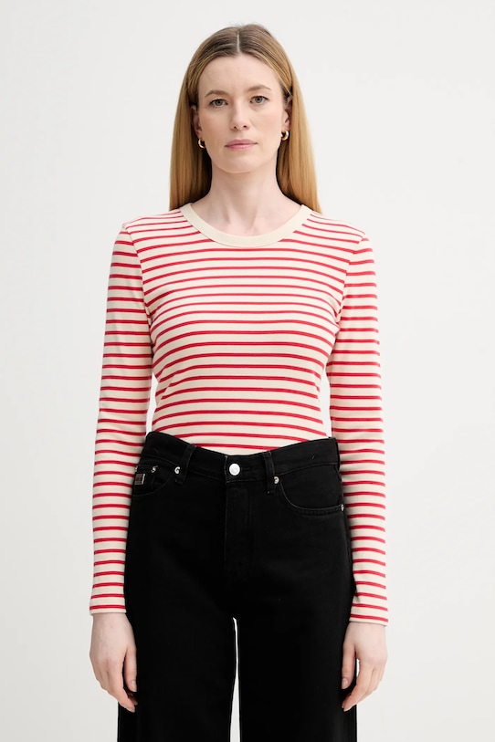 Хлопковый лонгслив Marc O'Polo, красный
Хлопковый лонгслив Marc O'Polo, красный