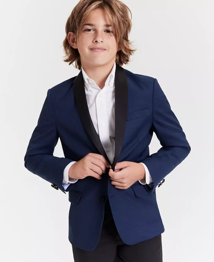 Большой размер мужской спортивный пиджак с воротником-шалью из эластичной акуловой кожи Tommy Hilfiger, синий
Большой размер мужской спортивный пиджак с воротником-шалью из эластичной акуловой кожи Tommy Hilfiger, синий