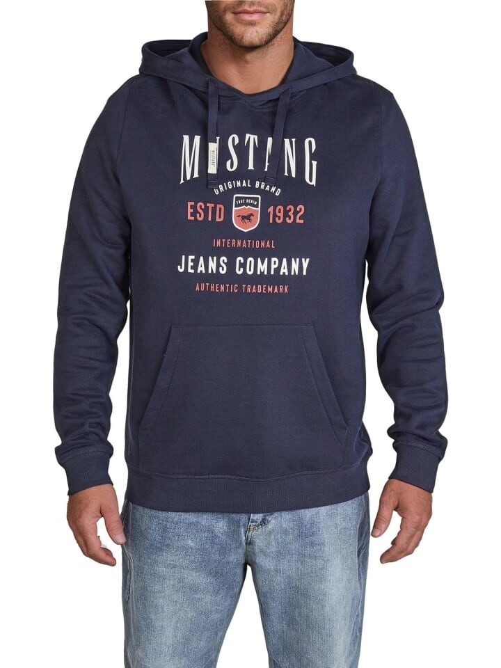 Пуловер Mustang Pullover Printed Hoodie Bennet, синий
Пуловер Mustang Pullover Printed Hoodie Bennet, синий