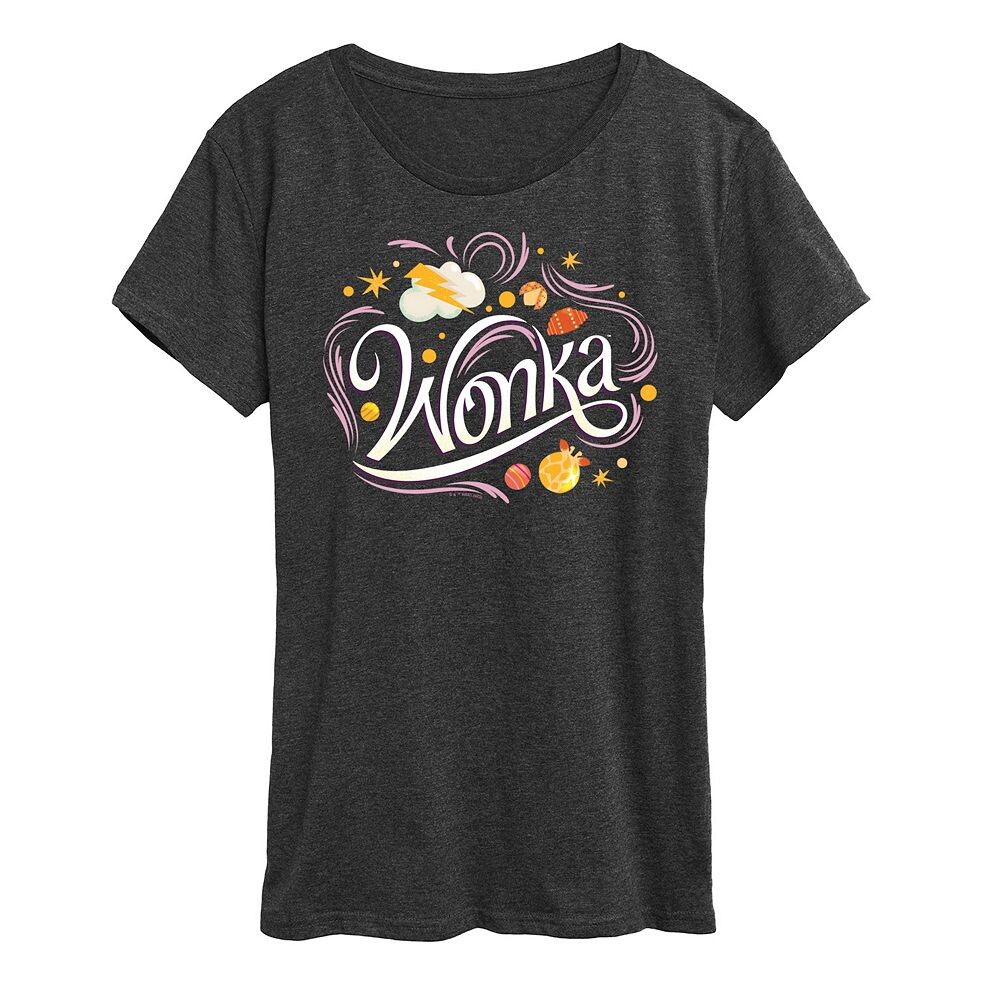 Женская футболка с рисунком Wonka Licensed Character, цвет Heather Charcoal
Женская футболка с рисунком Wonka Licensed Character, цвет Heather Charcoal