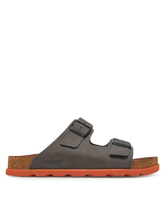 Мюли 21190-40 Rieker, серый 
Мюли 21190-40 Rieker, серый