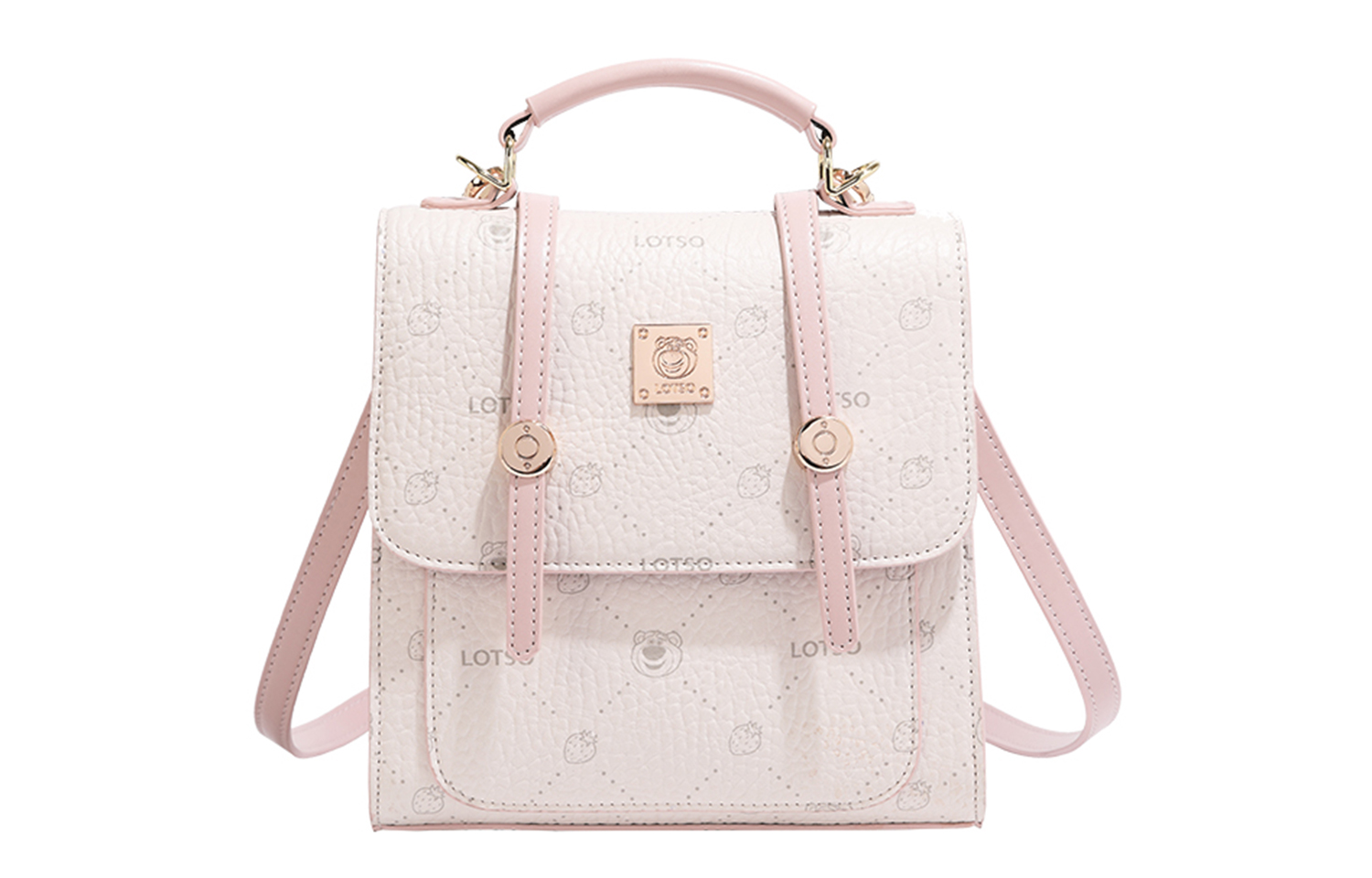 Disney Сумка через плечо из ПВХ серии Strawberry Bear
Disney Сумка через плечо из ПВХ серии Strawberry Bear