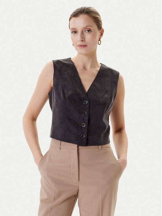 Жилет стандартного кроя W5YH51 WH5N2 Guess, черный
Жилет стандартного кроя W5YH51 WH5N2 Guess, черный