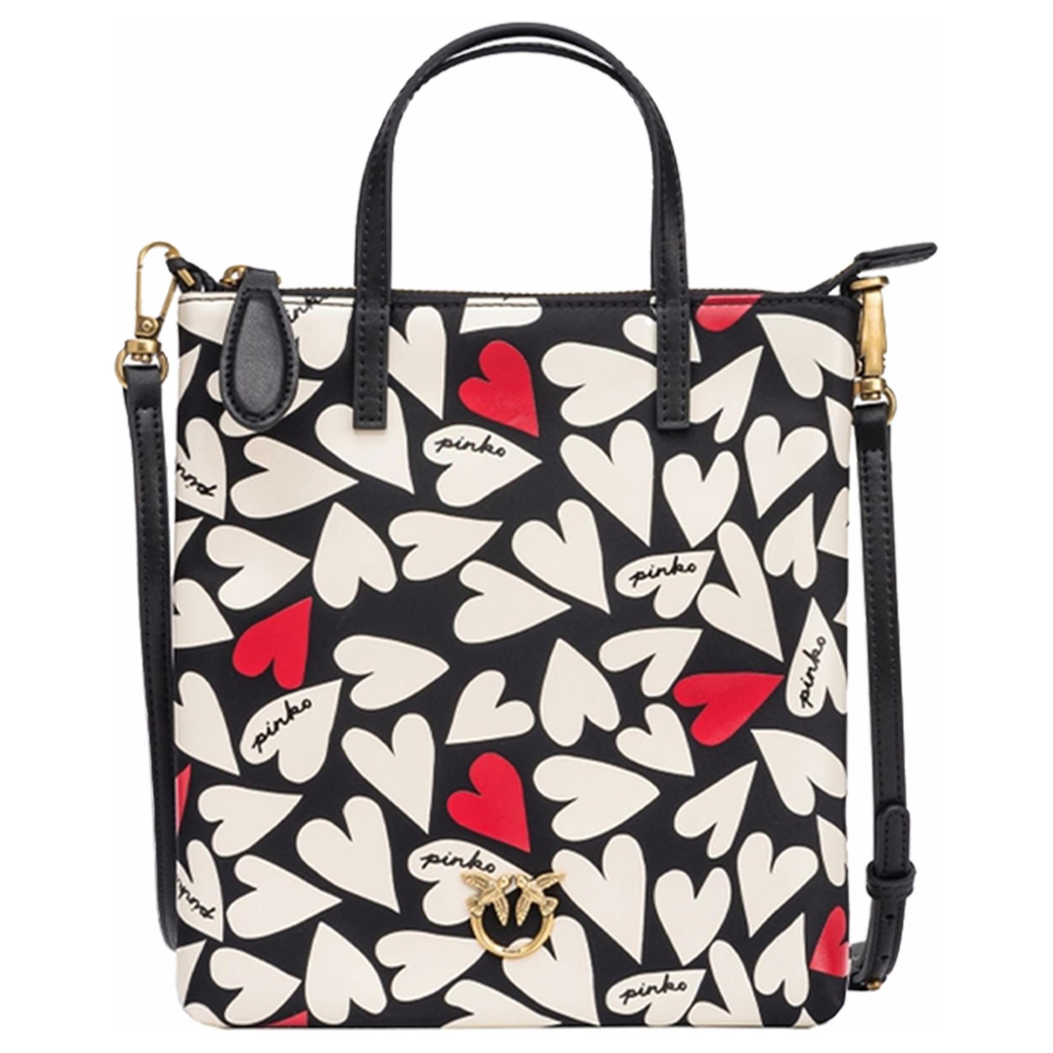 Полиэстеровая сумка-шоппер через плечо кроссбод мини женская черная PINKO
Полиэстеровая сумка-шоппер через плечо кроссбод мини женская черная PINKO