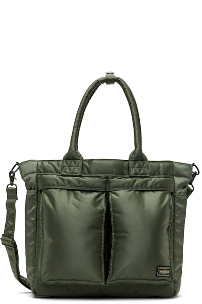 Большая сумка-тоут цвета хаки Tanker PORTER - Yoshida & Co
Большая сумка-тоут цвета хаки Tanker PORTER - Yoshida & Co
