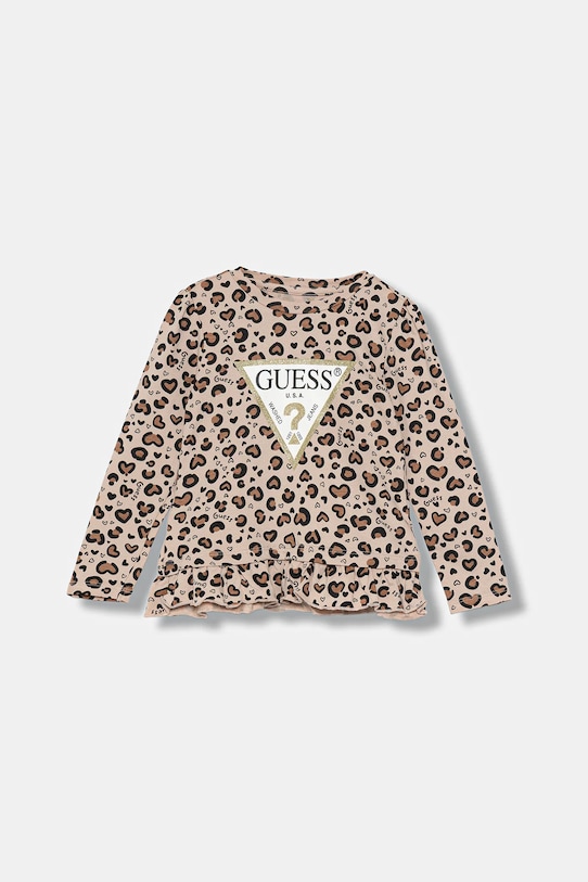Детский лонгслив Guess, бежевый
Детский лонгслив Guess, бежевый