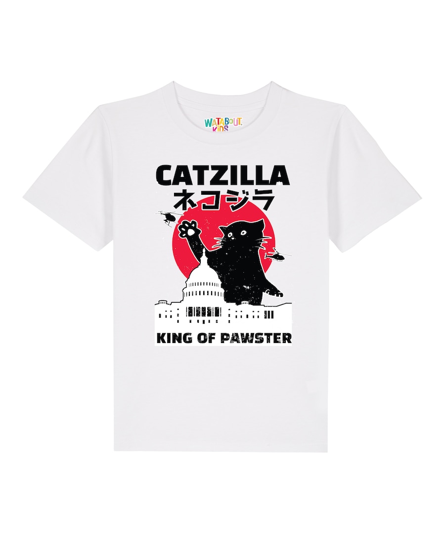 Рубашка watabout.kids Catzilla, белый
Рубашка watabout.kids Catzilla, белый