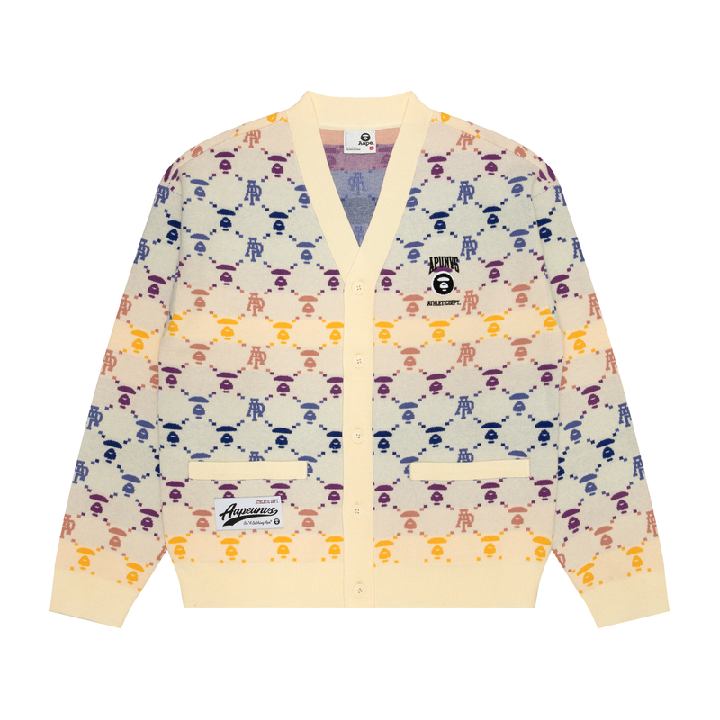 Кардиган с принтом логотипа A Bathing APE Aape, белый
Кардиган с принтом логотипа A Bathing APE Aape, белый