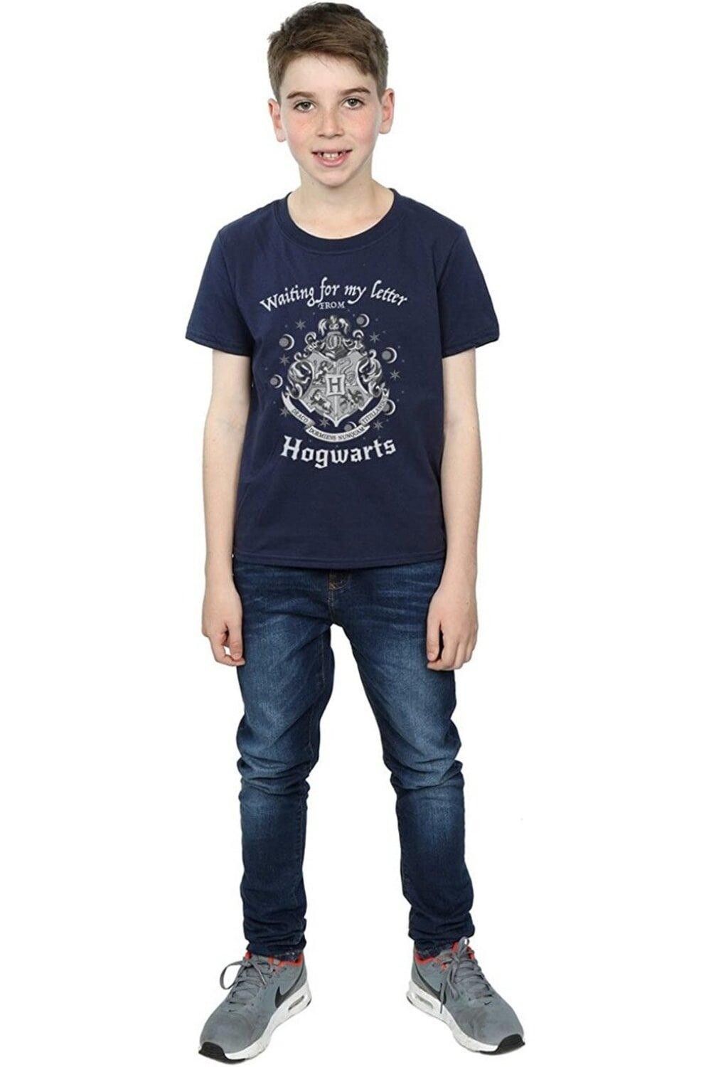 Хлопковая футболка «В ожидании моего письма» из Хогвартса Harry Potter, темно-синий
Хлопковая футболка «В ожидании моего письма» из Хогвартса Harry Potter, темно-синий