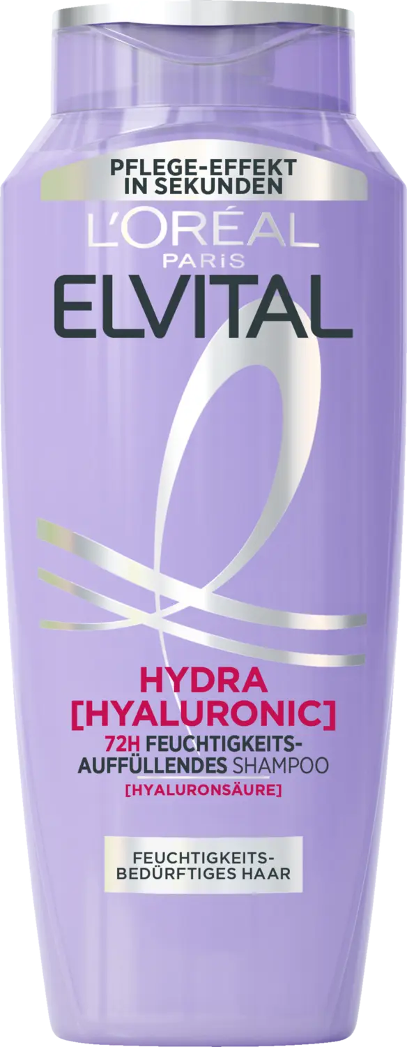 Шампунь L’Oréal Paris Elvital Hydra Hyaluronic 72H Feuchtigkeits-Auffüllendes Shampoo
Шампунь L’Oréal Paris Elvital Hydra Hyaluronic 72H Feuchtigkeits-Auffüllendes Shampoo
