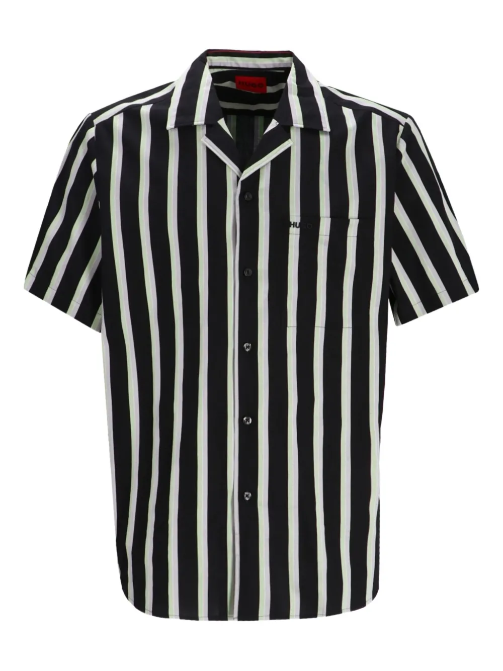 Полосатая рубашка с короткими рукавами HUGO, черный
Полосатая рубашка с короткими рукавами HUGO, черный