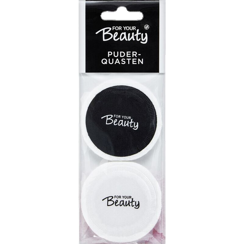 Пуховки для пудры For Your Beauty, 2 шт.
Пуховки для пудры For Your Beauty, 2 шт.