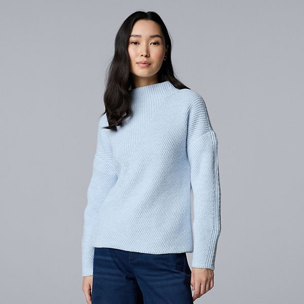 Женский свитер с рельефными швами Simply Vera Vera Wang, Mystic Gulf
Женский свитер с рельефными швами Simply Vera Vera Wang, Mystic Gulf