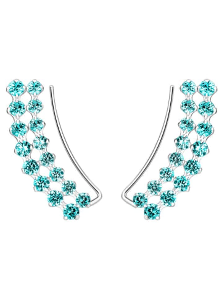 Alexander York Серьги, подвески, кубический цирконий, 2 ряда аквамариновых камней в оправе из серебра 925 пробы, комплект из 2 предметов
Alexander York Серьги, подвески, кубический цирконий, 2 ряда аквамариновых камней в оправе из серебра 925 пробы, комплект из 2 предметов