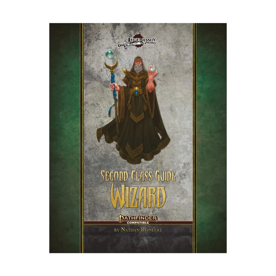 Second Class Guide - Wizard, Pathfinder 2nd Edition (Legendary Games), мягкая обложка
Second Class Guide - Wizard, Pathfinder 2nd Edition (Legendary Games), мягкая обложка