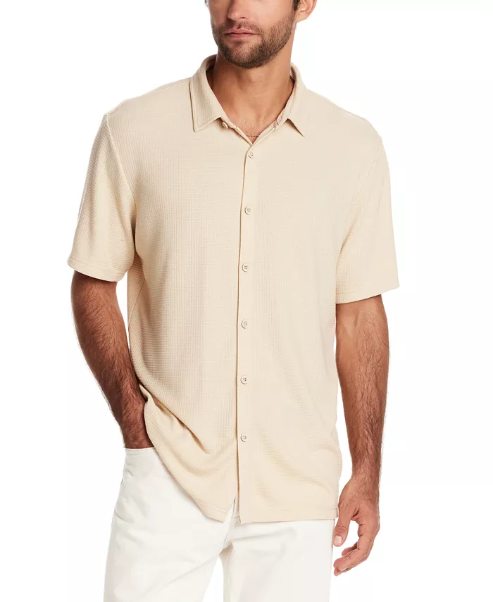 Мужская рубашка с коротким рукавом из вафельного трикотажа и застежкой на пуговицы спереди Weatherproof Vintage, коричневый/бежевый
Мужская рубашка с коротким рукавом из вафельного трикотажа и застежкой на пуговицы спереди Weatherproof Vintage, коричневый/бежевый