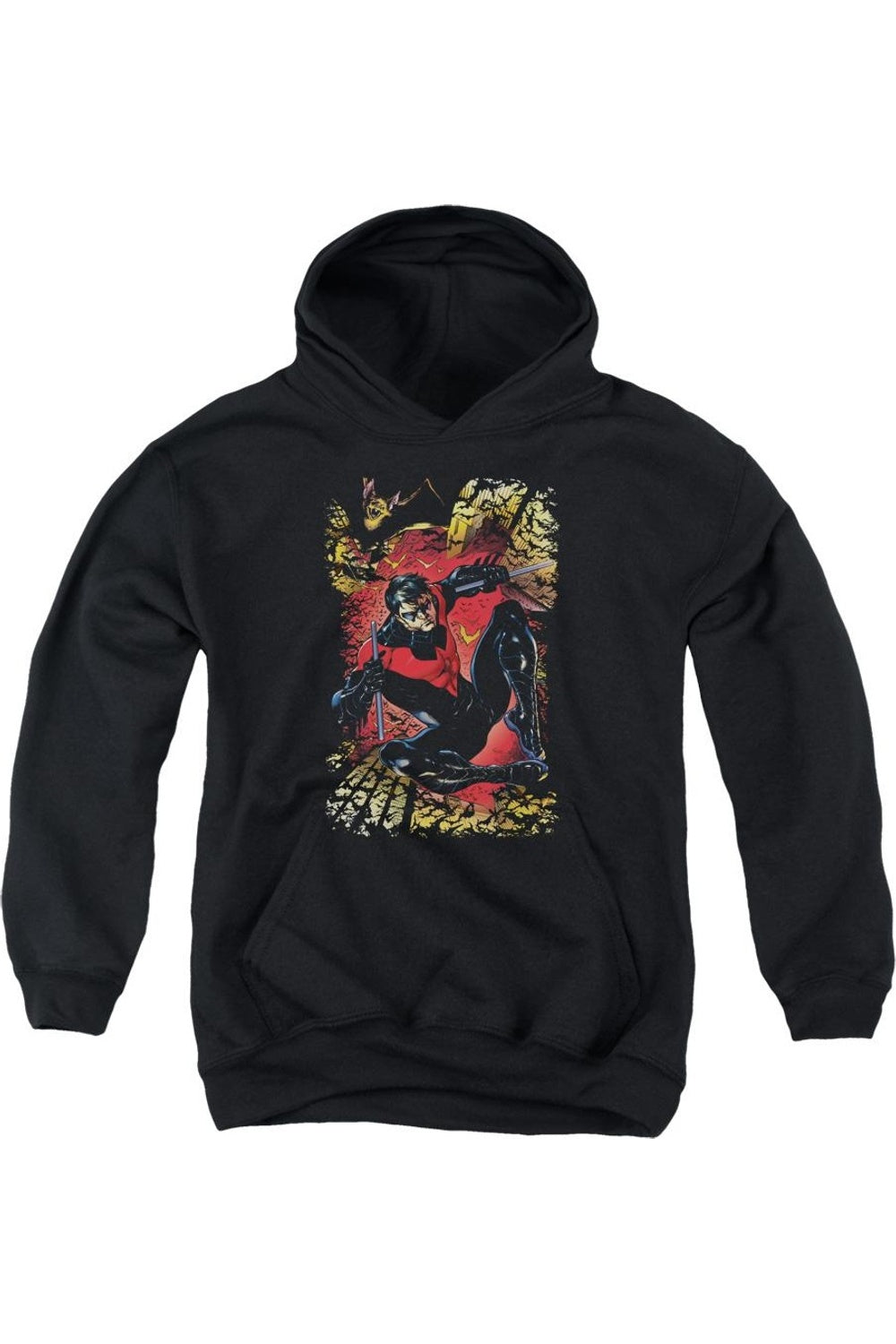 Толстовка с капюшоном Justice League of America Nightwing #1 для подростков Gildan, черный
Толстовка с капюшоном Justice League of America Nightwing #1 для подростков Gildan, черный
