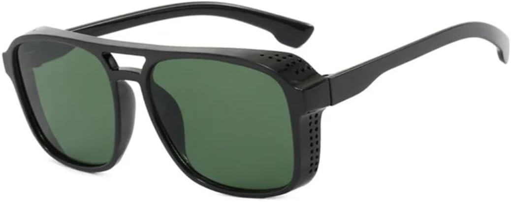 Солнцезащитные очки для мужчин и женщин - защита UV400 - двойные перемычки, градиентные линзы, большая оправа, подходят для занятий спортом на открытом воздухе и вождения DSVIGF, Black-green
Солнцезащитные очки для мужчин и женщин - защита UV400 - двойные перемычки, градиентные линзы, большая оправа, подходят для занятий спортом на открытом воздухе и вождения DSVIGF, Black-green