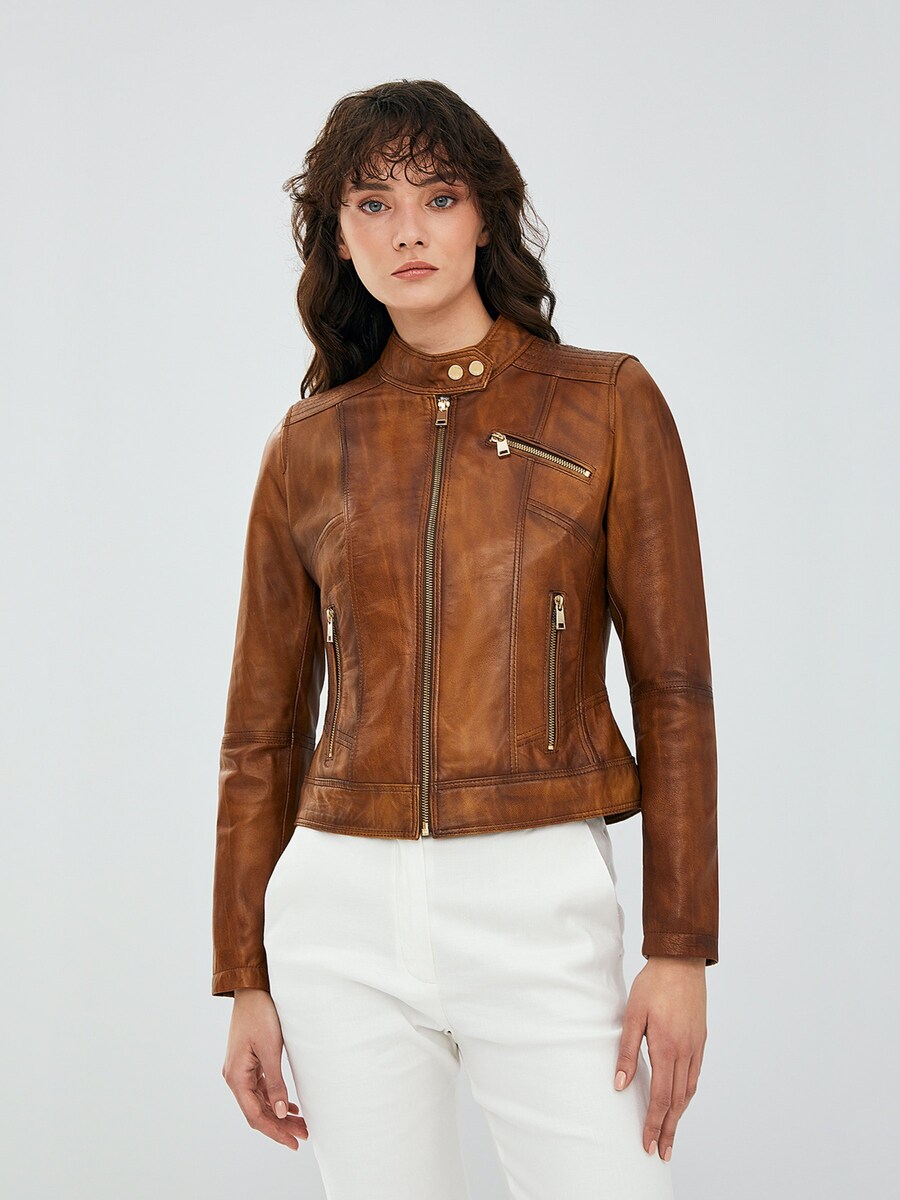 Куртка межсезонная Derimod, коричневый
Куртка межсезонная Derimod, коричневый